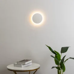 Eclairage mural moderne LED D18 cm compatible avec variateur - Lunar