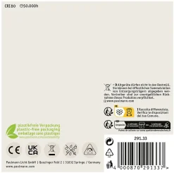 Eco-Line Filament 230 V Bougie LED E14 3x525lm 3x2,5W 3000K Clair