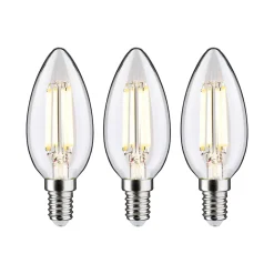 Eco-Line Filament 230 V Bougie LED E14 525lm 2,5W 3000K Clair
