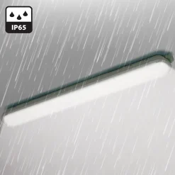 ECOPOWER: Plafonnier LED étanche, 60cm, 2730lm, extensible