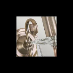 Elstead Aegean - Applique murale à 1 lumière pour bougie d'intérieur en laiton vieilli, E14