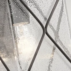 Elstead Argyle - Lanterne murale extérieure moyenne à 1 lumière, zinc IP44, E27