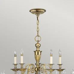 Elstead Cambridge - Lustre à 25 ampoules, laiton bruni