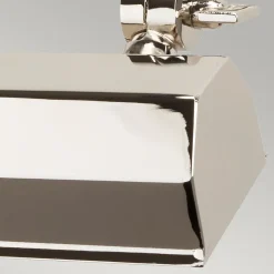 Elstead Chawton - Petite Applique Murale à 1 Lumière, Nickel Poli, E14