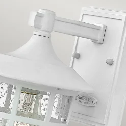 Elstead Hinkley Freeport Lanterne murale d'extérieur blanc texturé, IP44