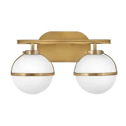 Elstead Hinkley Hollis Applique de salle de bain Heritage Laiton, IP44