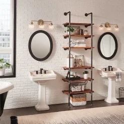 Elstead Hinkley Poppy Applique de salle de bain Heritage Laiton, IP44