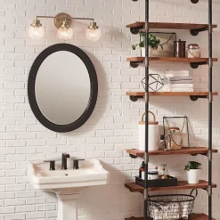 Elstead Hinkley Poppy Applique de salle de bain Heritage Laiton, IP44