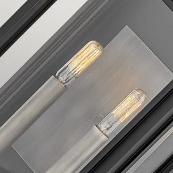 Elstead Hinkley Sag Lanterne murale d'extérieur noire, IP44