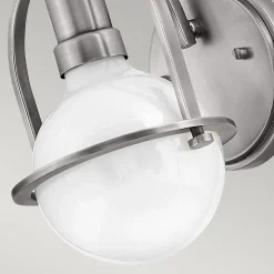 Elstead Hinkley Somerset Applique Nickel Brossé