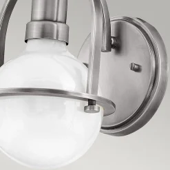 Elstead Hinkley Somerset Applique Nickel Brossé