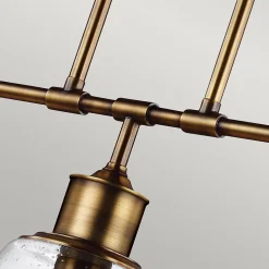 Elstead Hobson - Lustre à 3 ampoules au plafond, lustre en laiton, E27