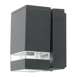 Elstead Jannik - Applique Murale Extérieure LED 2 Lumières Graphite IP44