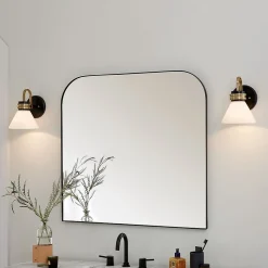 Elstead Kichler Farum Applique de salle de bain classique noire, bronze champagne 3000 K IP44 1x G9