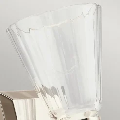 Elstead Kichler Kayva Applique murale LED intégrée Nickel poli, 3000K, IP44