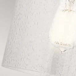 Elstead Kichler Kitner Applique Dome Nickel Poli