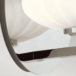 Elstead Kichler Pim Applique Salle de Bain Chrome Poli, 3000K, IP44