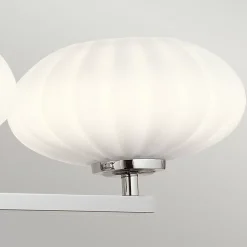 Elstead Kichler Pim Applique Salle de Bain Chrome Poli, 3000K, IP44