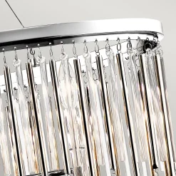 Elstead Kichler Piper Suspension Plafonnier Chrome Poli