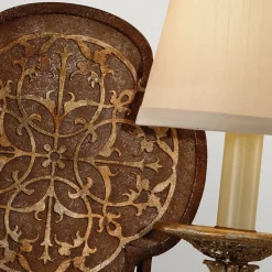 Elstead Marcella - Applique murale d'intérieur à 2 ampoules, bronze britannique, E14