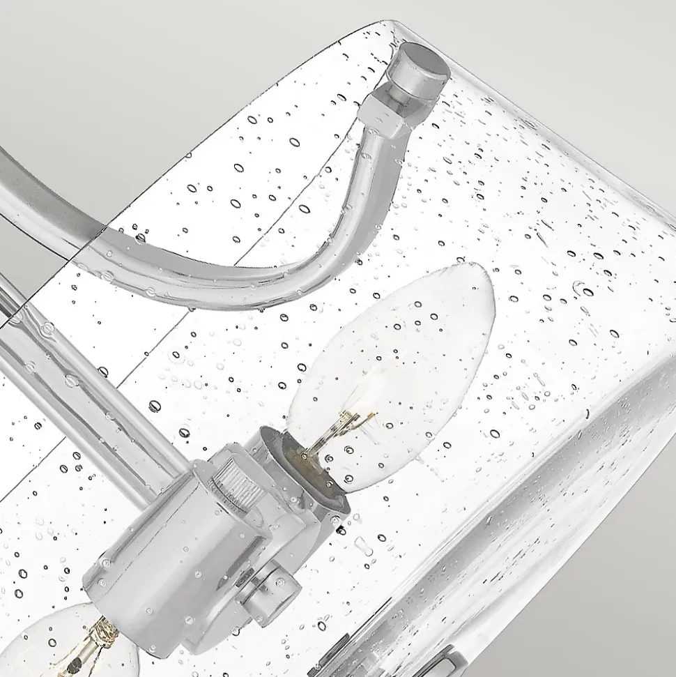 Elstead Quoizel Hollister Plafonnier semi-encastré Bowl nickel poli