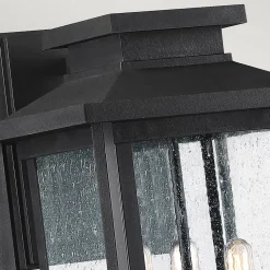 Elstead Quoizel Wakefield Lanterne murale d'extérieur Earth Black, IP44