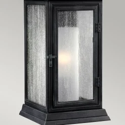 Elstead Shepherd - Petite lanterne murale extérieure à 1 ampoule en zinc patiné IP44, E27