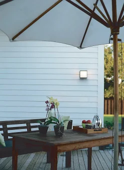 Elstead Torsten - Applique murale à 1 lumière - Fini graphite, E27