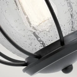 Elstead Vandalia - Lanterne murale extérieure à 1 ampoule noire IP44, E27