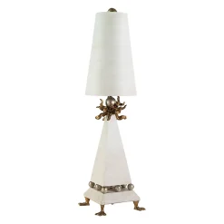 Elsteada - 1 lampe de table lumineuse crème, E27