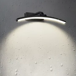 EMKE Applique murale LED pour salle de bain, 40 x 4,8 cm, 4000 K, facile à installer, noir