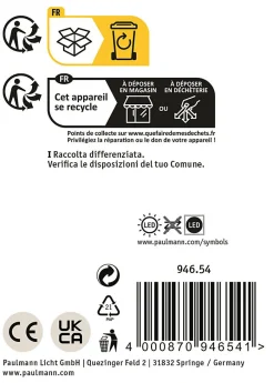 Encastré de sol LED Durea IP67 rond 153mm 3000K 8W 530lm 230V 75 Acier inoxydable Métal