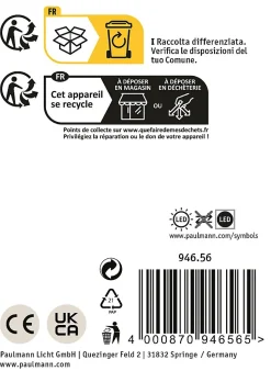 Encastré de sol LED Durea IP67 rond 273mm 3000K 15W 1040lm 230V 80 Acier inoxydable Métal