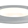 Encastré de sol LED IP67 rond 108mm 3000K 3,5W 230lm 230V Acier inoxydable Métal