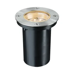 Encastré de sol LED IP67 rond 110mm 2700K 1,2W 20lm 230V Acier inoxydable Métal