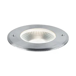Encastré de sol LED Vanea résistant à l'eau de mer IP67 rond 100mm 3000K 3,5W 160lm 230V 93 Alu Aluminium