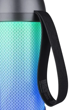 Enceinte lumineuse extérieur Bluetooth® sans fil Party Mini Bigben IP54 20W 345 lm l.11,5 x H.13 x P.25 cm