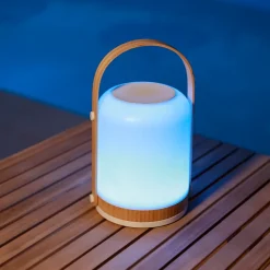 Enceinte portable bluetooth avec lumière RGB IP44, Newgarden Fredy