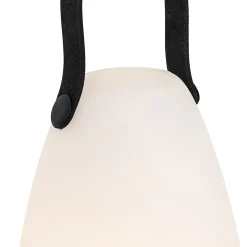 Ensemble de 2 lampes de table blanches RGBW rechargeables IP54 - Pion