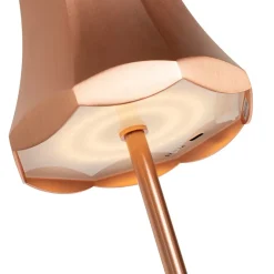 Ensemble de 2 lampes de table rétro cuivre rechargeables IP44 - Granny