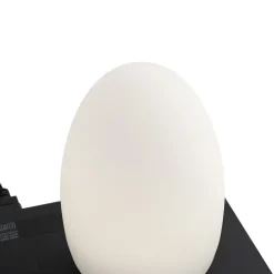 Ensemble de 2 lampes de table rechargeables RGBW blanches - Eggo