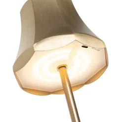 Ensemble de 2 lampes de table rétro or rose rechargeables IP44 - Granny