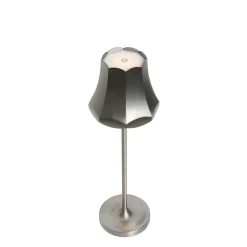 Ensemble de 2 lampes de table rétro métal gun rechargeable IP44 - Granny