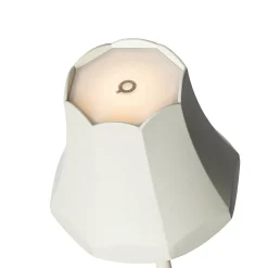 Ensemble de 2 lampes de table rétro blanc cassé rechargeables IP44 - Granny