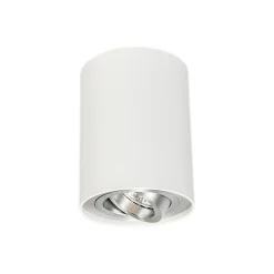 Ensemble de 6 spots blancs orientables et inclinables - Rondoo 1 Up