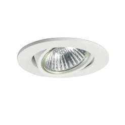 Ensemble de 12 spots encastrés blancs orientables - Cisco