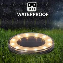 ENTERPRISE: KIT de 2 lampes solaires avec piquet