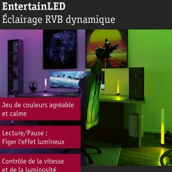 EntertainLED Lightbar Dynamic RGB 2x0,6W 2x24lm RGB