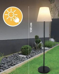 EXTENZA SOLAR: Lampadaire extérieur RGB à recharge solaire-150 cm