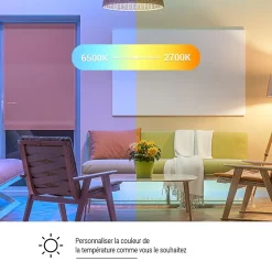 Ezviz Ampoule Led Connectée Wifi Lb1 Multicouleur